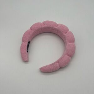 Chic Pink Quilted Headband by Lele Sadoughi